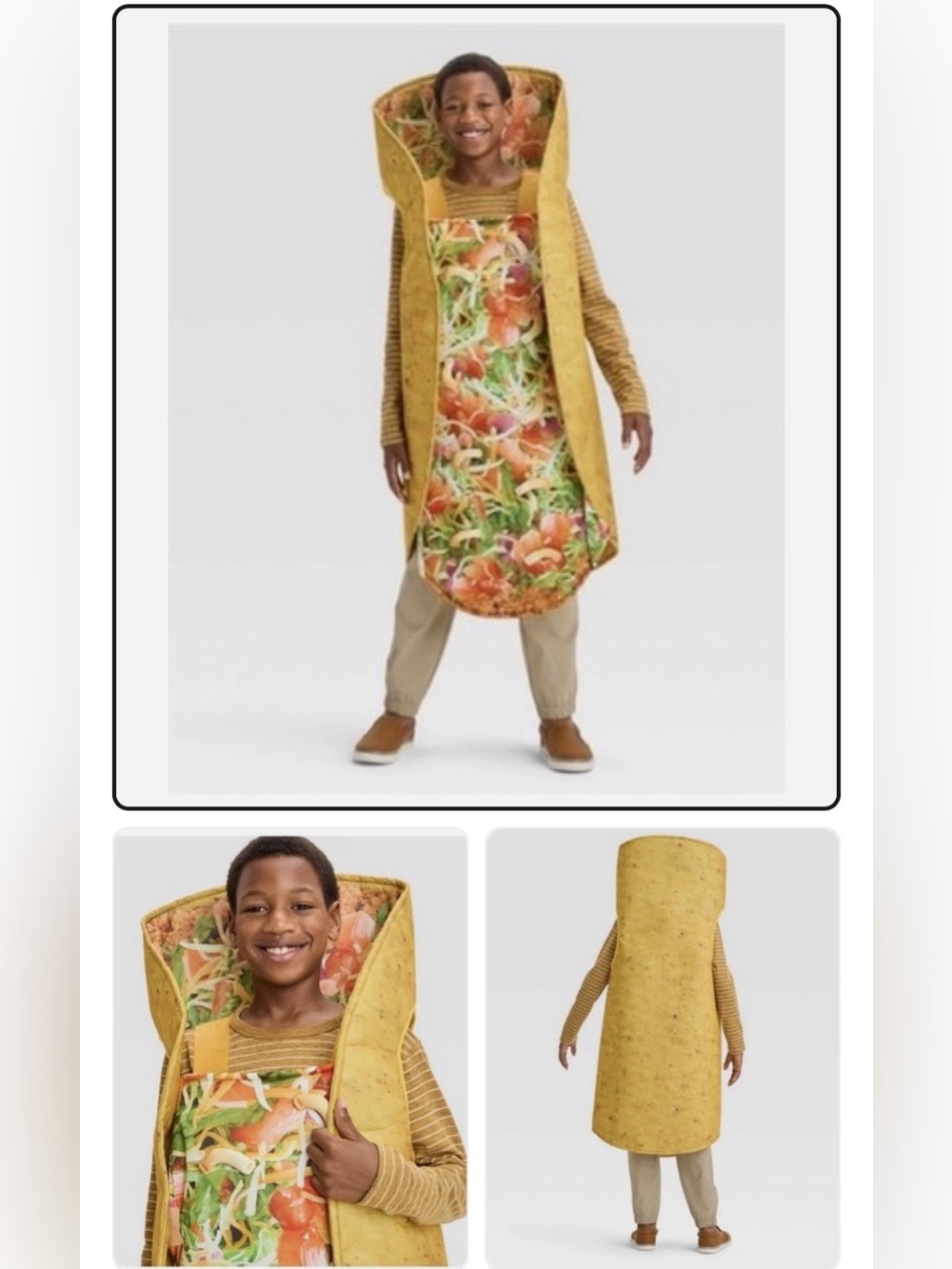 OS target Hyde eek adult kids Taco Halloween costume
